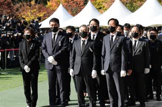 이태원 사고 사망자 합동분향소 조문_의장단