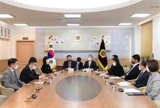 몽골 국회 산업화정책위원장 일행 접견