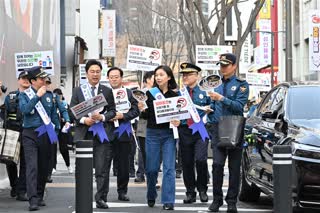 시의회 자치경찰위원회 강동천호지구대 현장방문