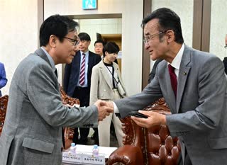 히로시마시의회 대표단 접견