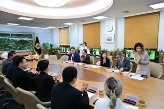 키르기스스탄 비슈케크시의회 대표단 면담