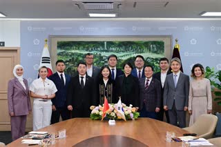 키르기스스탄 비슈케크시의회 대표단 면담