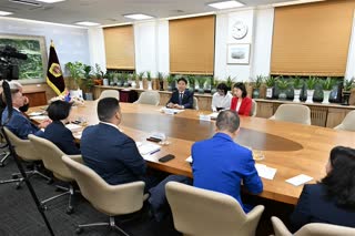 시드니 스트라스필드 시장단 접견
