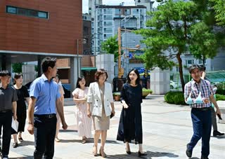 동대문구 서울이문초등학교 현장방문