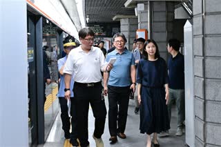 지하철 냉방기 관련 현장점검