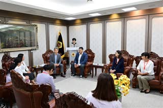 몽골 바얀온드르군의회 방문단 의회방문