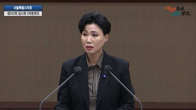서울특별시의회 제332회 임시회 제5차 본회의 최재란 의원 5분자유발언 2025.9.12.